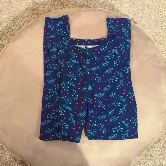 Leggings, unmarked brand, Christmas theme, one size - Picture 3 of 7